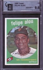 1959 Topps #102 Felipe Alou GAI 8.5 (NM-MT+) 8 