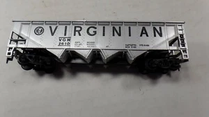 Maqueta de trenes vintage Tyco escala HO virginian 4 bahías, vagón de carga tolva 2610 - Imagen 1 de 9