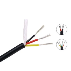 Cable de alambre trenzado flexible multinúcleo cableado resistente al calor línea de gel de sílice - Imagen 1 de 5