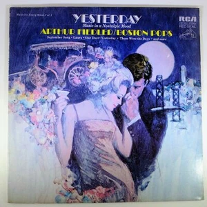 Arthur Fiedler and the Boston Pops: Yesterday LP vinyl record album - Picture 1 of 1