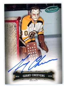 2006-07 Upper Deck Parkhurst Auto Gerry Cheevers #33 Auto HOF - Picture 1 of 1