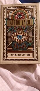 Tarot de tatouage : jeu d'encre et d'intuition 78 cartes TOUT NEUF