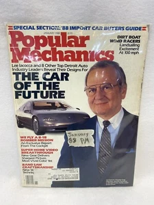 1988 Jan Popular Mechanics Magazine, Vtg - Car Tobacco Tech Alcohol Ads - Reader - Imagen 1 de 4