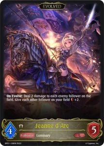 Jeanne d'Arc Evolved Foil - BP01-128EN - NM - Shadowverse Evolve - Bild 1 von 1