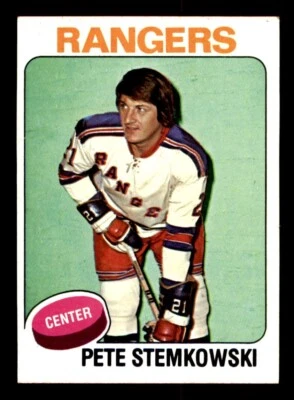 1975 Topps Hockey #303 Pete Stemkowski EX/MT *d4 - Image 1 of 2