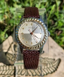 Vtg 1950's Gruen Bumper Autowind Veri-Thin Men's 31mm Watch 460SS Automatic NICE - Picture 1 of 16