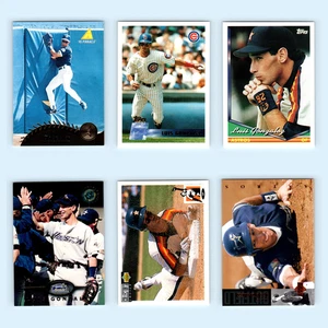 Luis Gonzalez Lot 6 Baseball Cards 1995 Pinnacle Houston Astros Set Collection - Picture 1 of 8