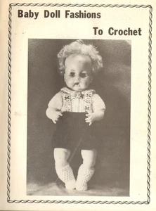 Baby Doll Fashions to rochet Vintage Pattern Book 1981 House of White Birches - Picture 1 of 1