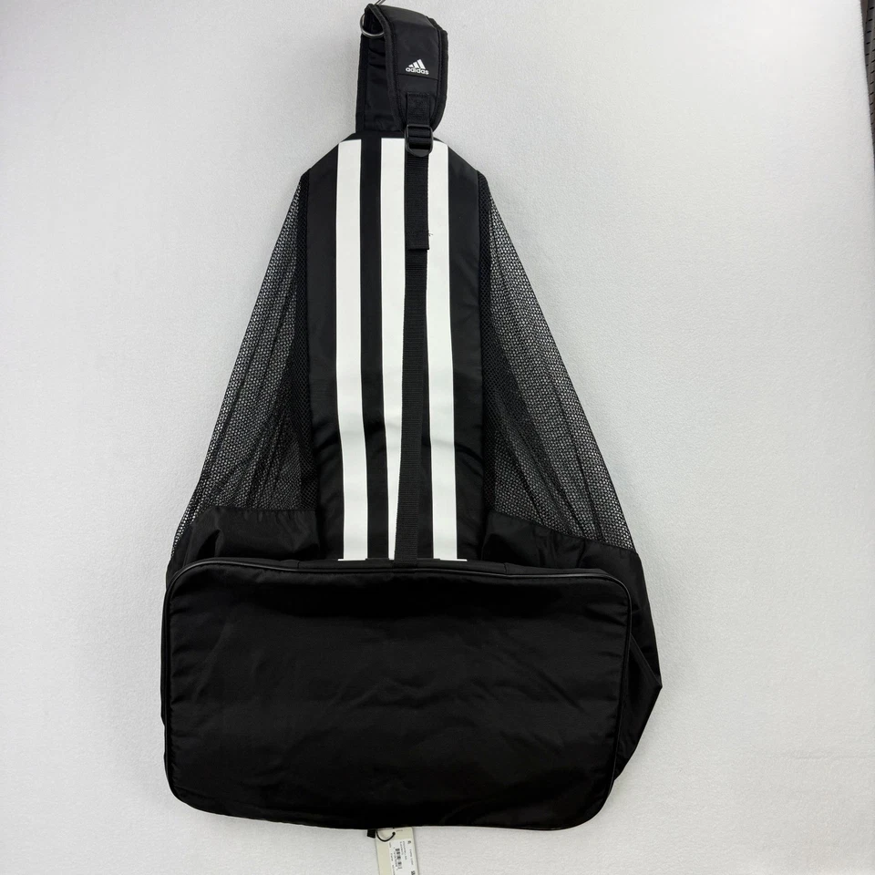 adidas Team Stadium Ball Bag Black/white One Size