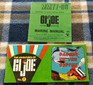 Vintage GI Joe 1964 Adventures of Comic No 1 Danger of the Depths Marine Manual - Picture 1 of 2