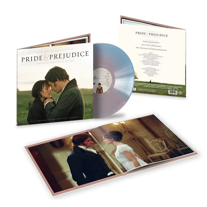 PRIDE & PREJUDICE - Vinyl LP Soundtrack Deluxe (Pink and Blue Swirl) New In Hand Foto 1 de 1