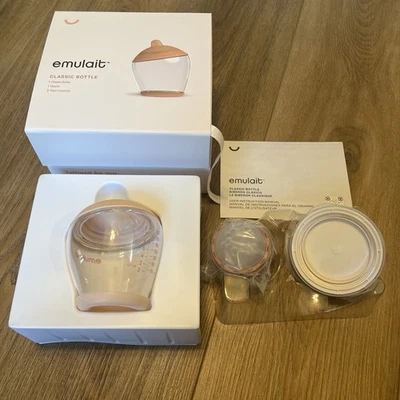 Emulait Baby Bottle Starter Kit Anatomy Bottle Classic Color - Image 1 of 4