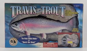 De Colección Travis The Singing Trout Gemmy Fish 1999 - Sonido Funciona, Sin Movimiento - VIDEO - Imagen 1 de 8
