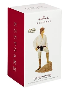 2019 Hallmark Andenken Star Wars Luke Skywalker Christmas Ornament - NEU L👀K🔥 - Bild 1 von 6