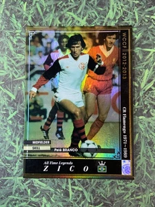 Panini WCCF 2012-13 Zico Flamengo Refractor Soccer card ATLE - Picture 1 of 2