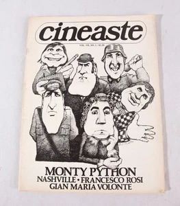 Cineaste, Vol. VII #1, 1975 Magazine, Monty Python - Picture 1 of 3