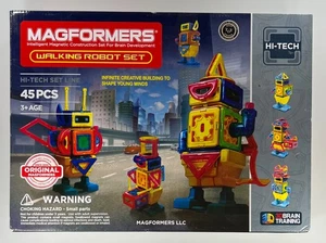 Magformers Electronic Walking Robot Set: Intelligent Magnetic Construction Set - Picture 1 of 4
