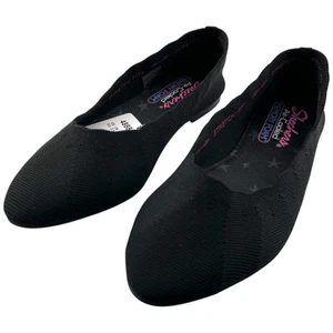 Ballerine donna Skechers Cleo Bewitch nere 6,5 nuove senza scatola memory foam maglia elasticizzata - Foto 1 di 10