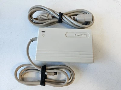 Vintage Compaq Computer 3 Pin Series 2812 AC Adapter - Image 1 of 4
