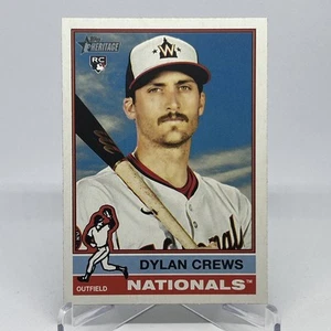Tarjeta de novato (RC) 2025 Topps Heritage - #247 Dylan Crews - Washington Nationals - Imagen 1 de 6