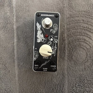 Compressor Pedal for Electric Guitar and Bass Mini Compression Pedal True Bypass - Picture 1 of 7