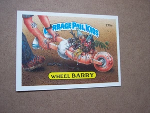 Garbage Pail Kids 1987 serie 7 ruedas Barry #275a GPK OS7 casi nuevo - Imagen 1 de 2