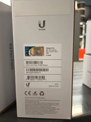 UBIQUITI UVC G3 Flex PVM Black