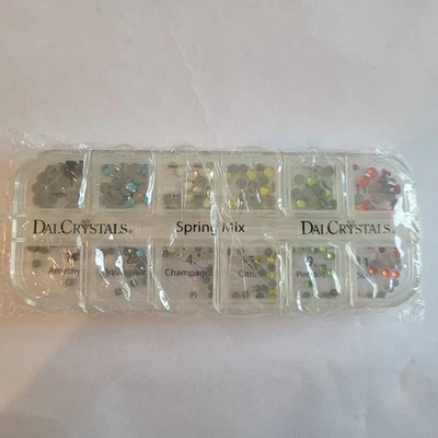 Adornos de cristal DalCrystals Spring Mix Hot-Fix Foto 1 de 2