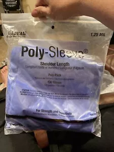 Ideal Instruments Poly schulterlange Ärmel 100 Handschuhe 1,25 MIL (dk3) - Bild 1 von 2