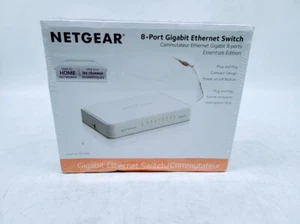 Netgear 8-port gigabit Ethernet Switch Model:GS208 - Picture 1 of 2