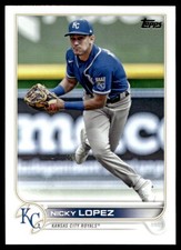 2022 Topps    Nicky Lopez 76   Kansas City Royals