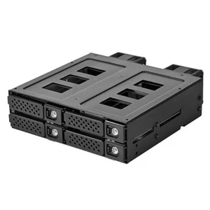 Silverstone SST-FS204-US 4 x U.2 (SFF-8639) SSD Adapter Cage - Picture 1 of 5