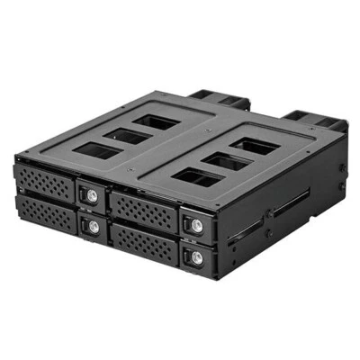 Silverstone SST-FS204-US 4 x U.2 (SFF-8639) SSD Adapter Cage - Image 1 of 4