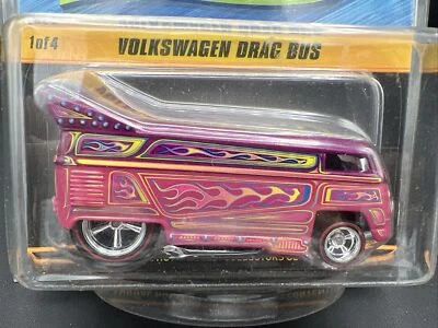 Autobús de arrastre VW Volkswagen 2017 31ª Convención rosa Hot Wheels 01167/02800 gratis s Foto 1 de 3