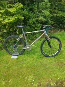 Early 90's Team titanium Marin + ti spoke wheels, full xtr, Royce titanium bb - Picture 1 of 12