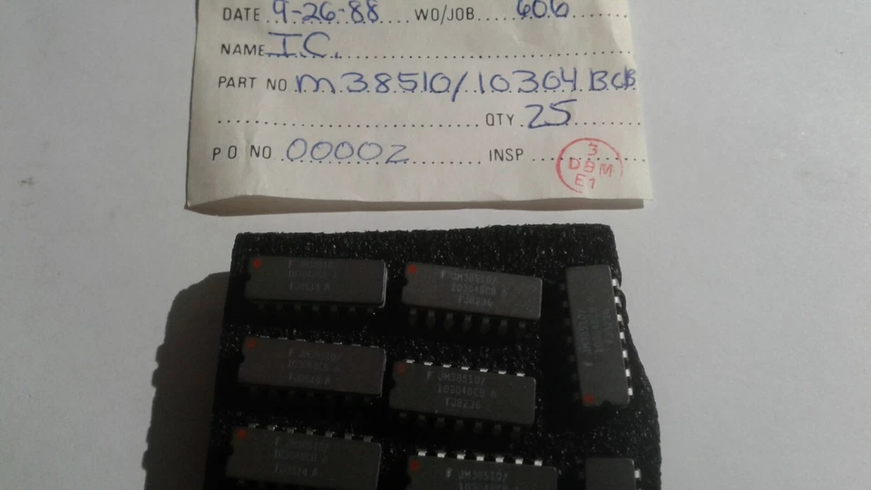 (1 pieza) JM38510/10304BCB, FAIRCHILD, IC Foto 1 de 1