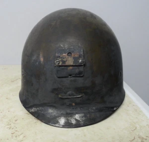 Elmetto militare 11 guerra mondiale con fascia interna "VEDI SCANSIONI" - WWII - Bello! - Foto 1 di 7