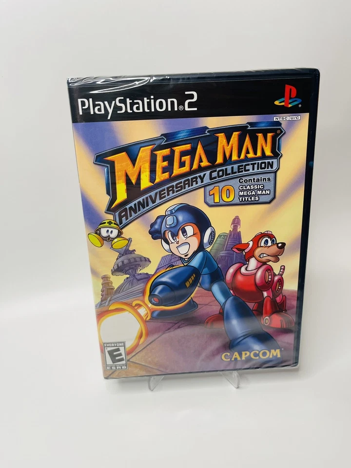 Mega Man Anniversary Collection - PS2 Brand New Super MINT Seal FACTORY Y-SEALED - Image 1 of 4