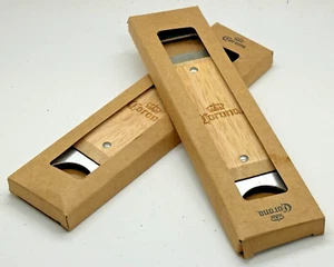 PAIR OF CORONA LAGER BOTTLE OPENERS / BAR BLADES - 2 TWO PUB HOME BAR - Picture 1 of 2