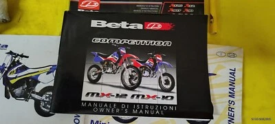 BETA MINICROSS E MINITRIAL 50,107 e 125 4T USO E MANUTENZIONE ORIGINALI 4 PEZZI - Immagine 1 di 4