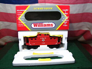 Williams Bachmann CAB109 Erie RR N5C Illuminated O Scale Caboose Car # C244 NIB