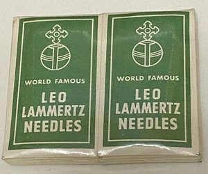 LEO LAMMERTZ NEEDLES N0S WORLD FAMOUS 854 S 100/2 MADE IN GERMANY 100 QTY - Picture 1 of 5