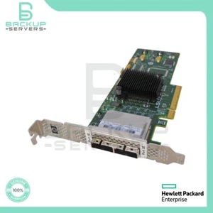 614988-B21 HP SCO8e 2-Port 10Gbps PCI-e 2.0 SAS Host Bus Adapter 617824-001 - Picture 1 of 3