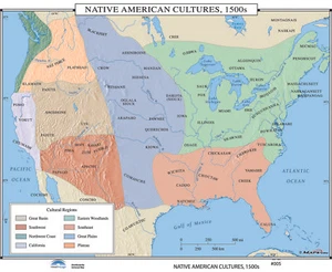 005 culturas nativas americanas, 1500s - Imagen 1 de 1
