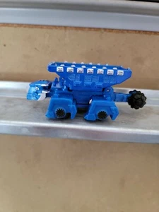 DreamWorks Dinotrux TON-TON Die-cast 4" Blue Dump Truck Toy Mattel 2015 REAL - Picture 1 of 3