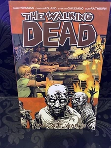 WALKING DEAD VOL 20 ALL OUT WAR PT 1 TRADE PAPERBACK IMAGE COMICS - Picture 1 of 2