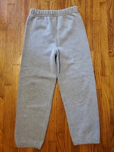 Unisex Kids Jerzees Gray Sweatpants Size S (6/7) - Picture 1 of 3