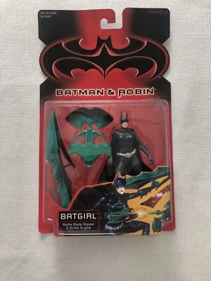 Kenner Batman Robin Batgirl with Battleblade Blaster Strike Scythe Moc Action... - Image 1 of 3