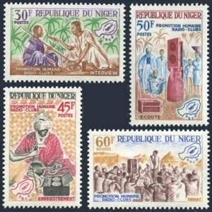 Niger 163-166,MNH.Michel 109-112. Radioclubs,1965. - Bild 1 von 1