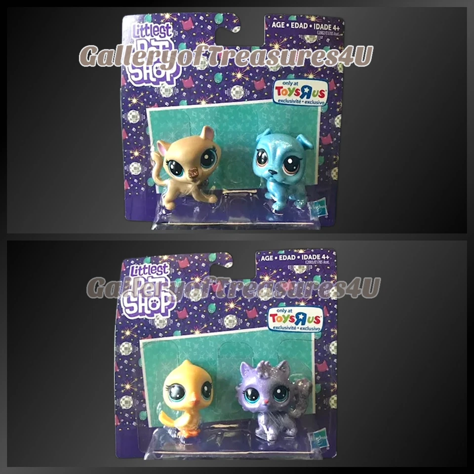 Littlest Pet Shop Sparks Cardinale Fluffcat Cheeta Bulldogger Pájaro Gato Perro TRU Foto 1 de 2